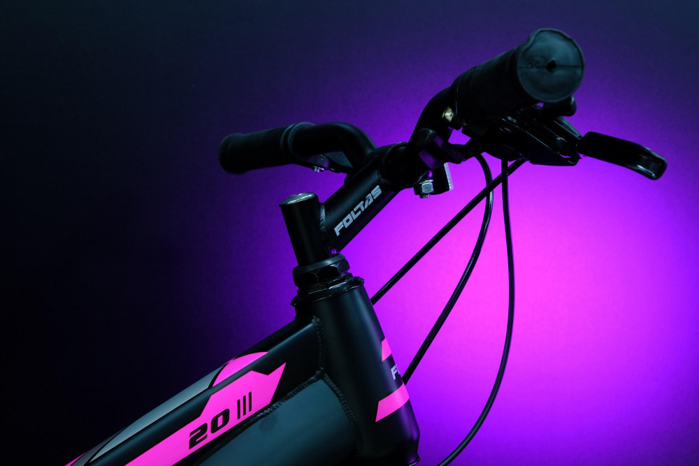 FOLTAS 20 Матовый Черный/Розовый