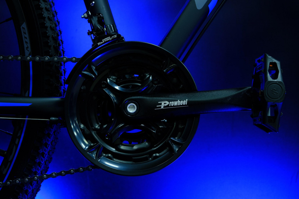 LORAK M-07 Prom Матовый Чёрный/Синий 17р (на рост 155-173)