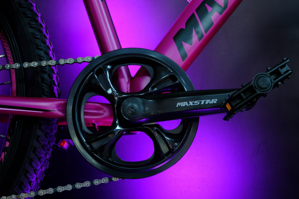 MAXSTAR 24" Матовый Розовый/Чёрный