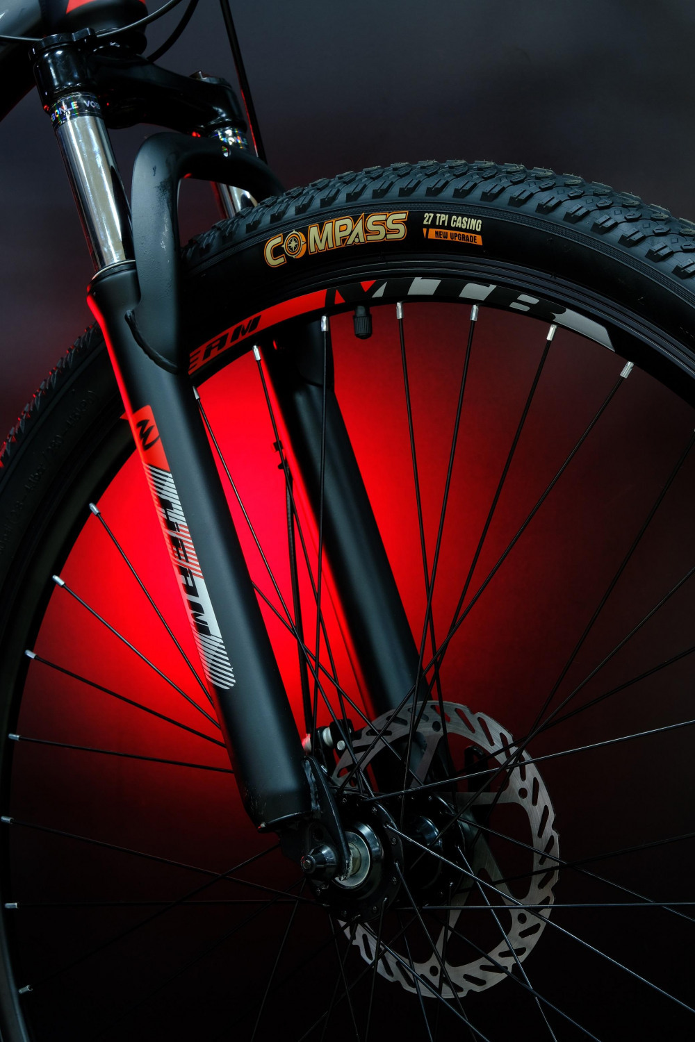 HEAM ALPHA 29 Cassete Матовый Чёрный/Красный рама 21 (на рост 183-190)