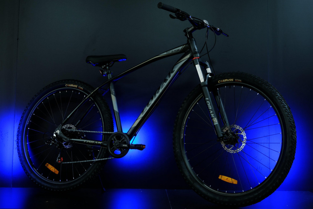 LORAK Safe PLUS 29 Матовый Чёрный/Серый